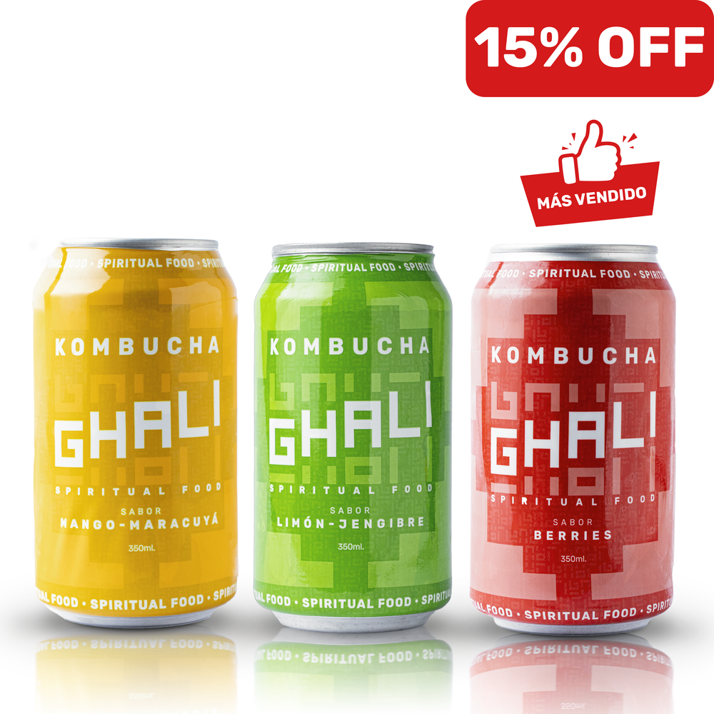 CAJA MIX LATAS KOMBUCHA (18 unidades)