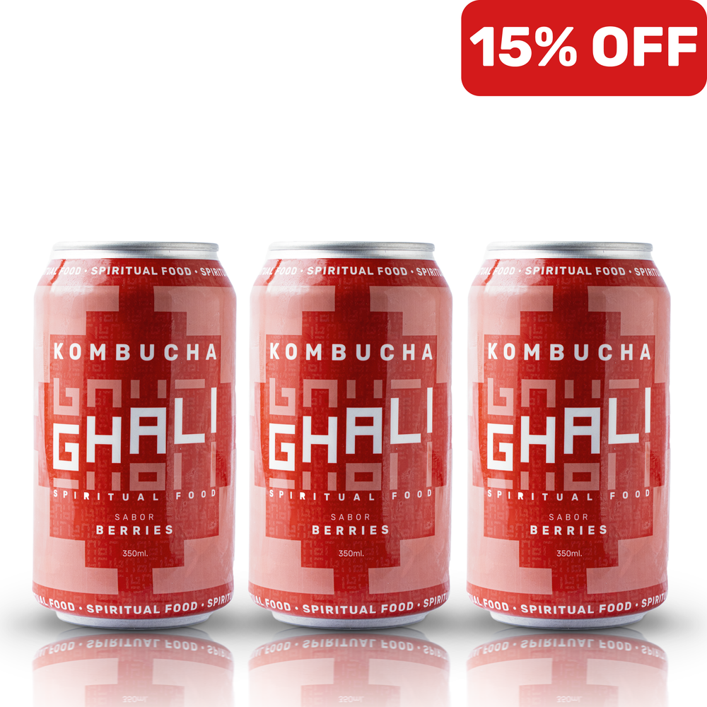 CAJA LATA KOMBUCHA BERRIES (18 unidades)