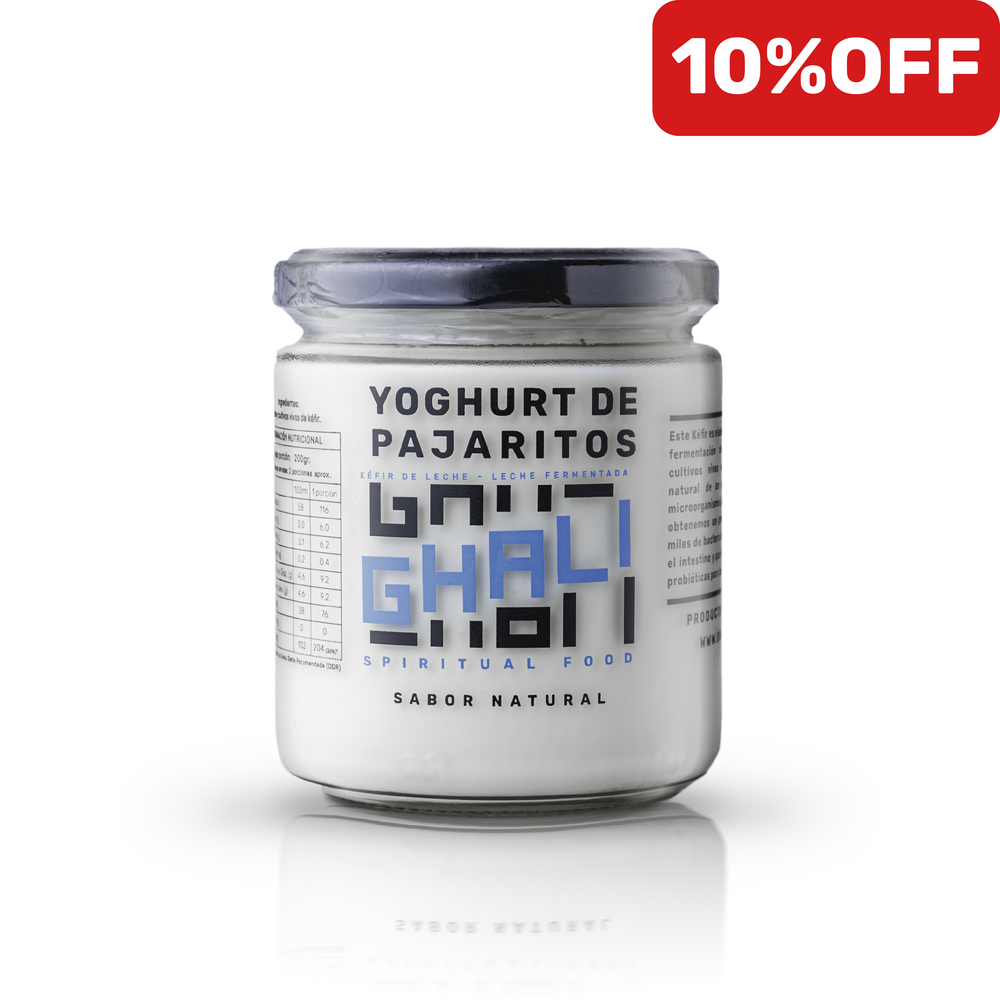 CAJA YOGHURT NATURAL DE PAJARITOS (10 unidades)